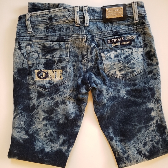 Washed Marble Jeans - Picture 2 of 5